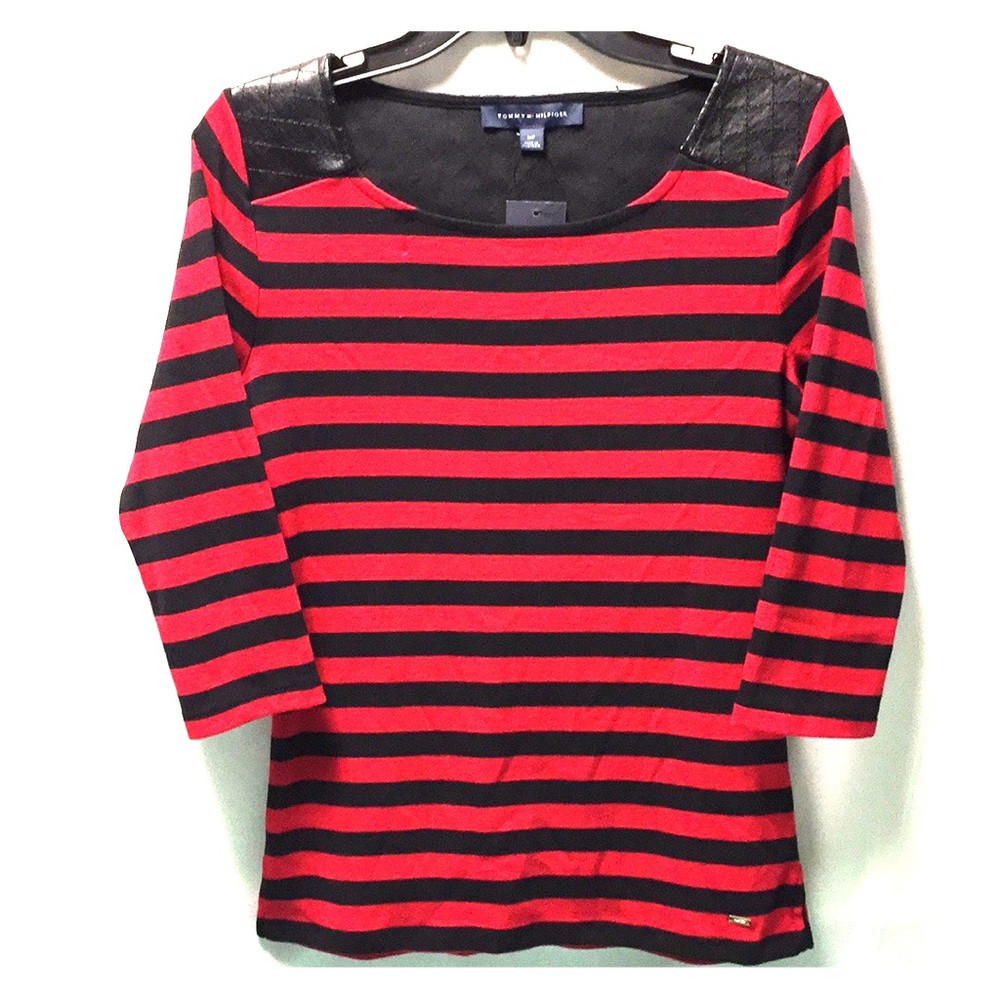 TOMMY HILFIGER 3/4 SLEEVE WOMEN TOP